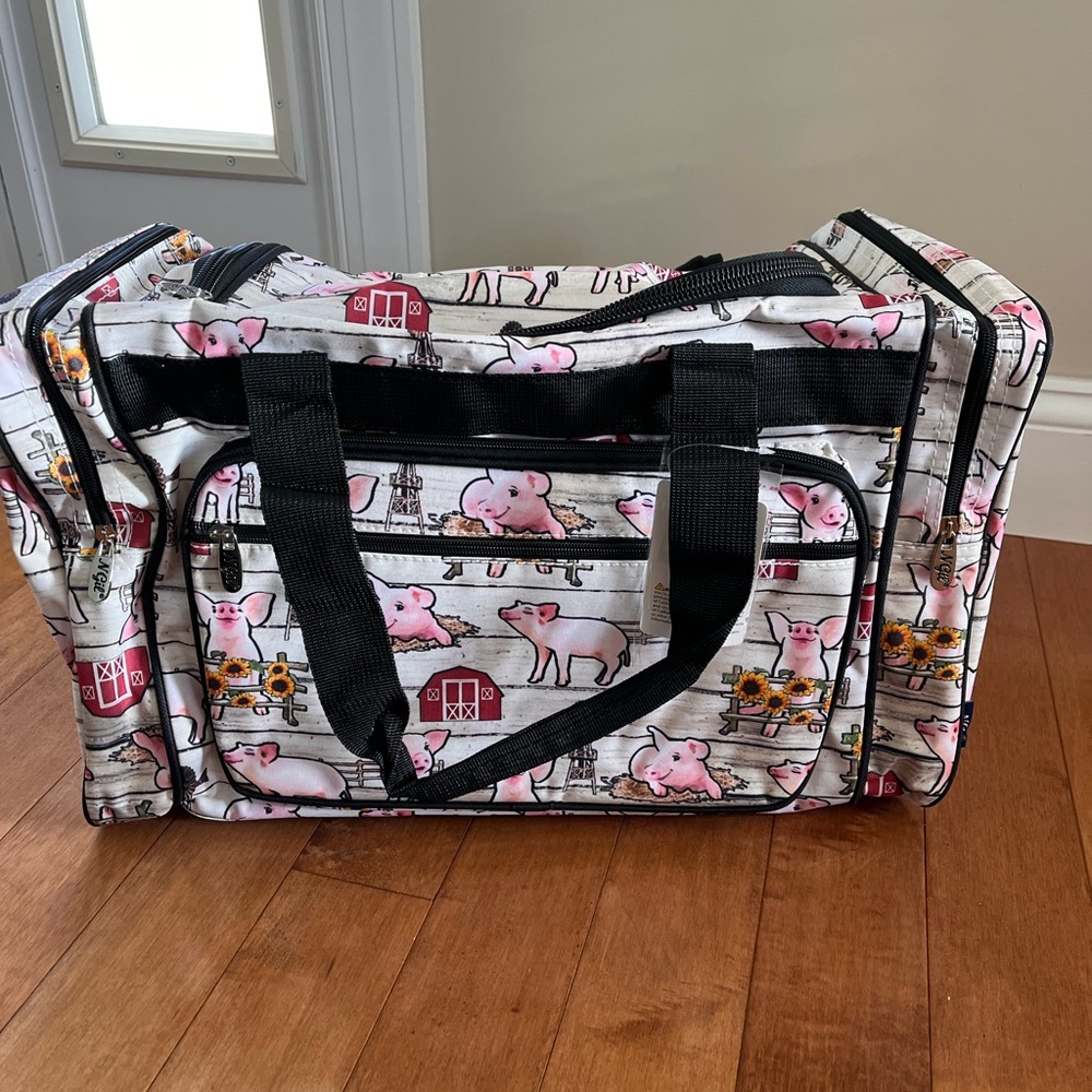 Farm animal duffle bag NWT